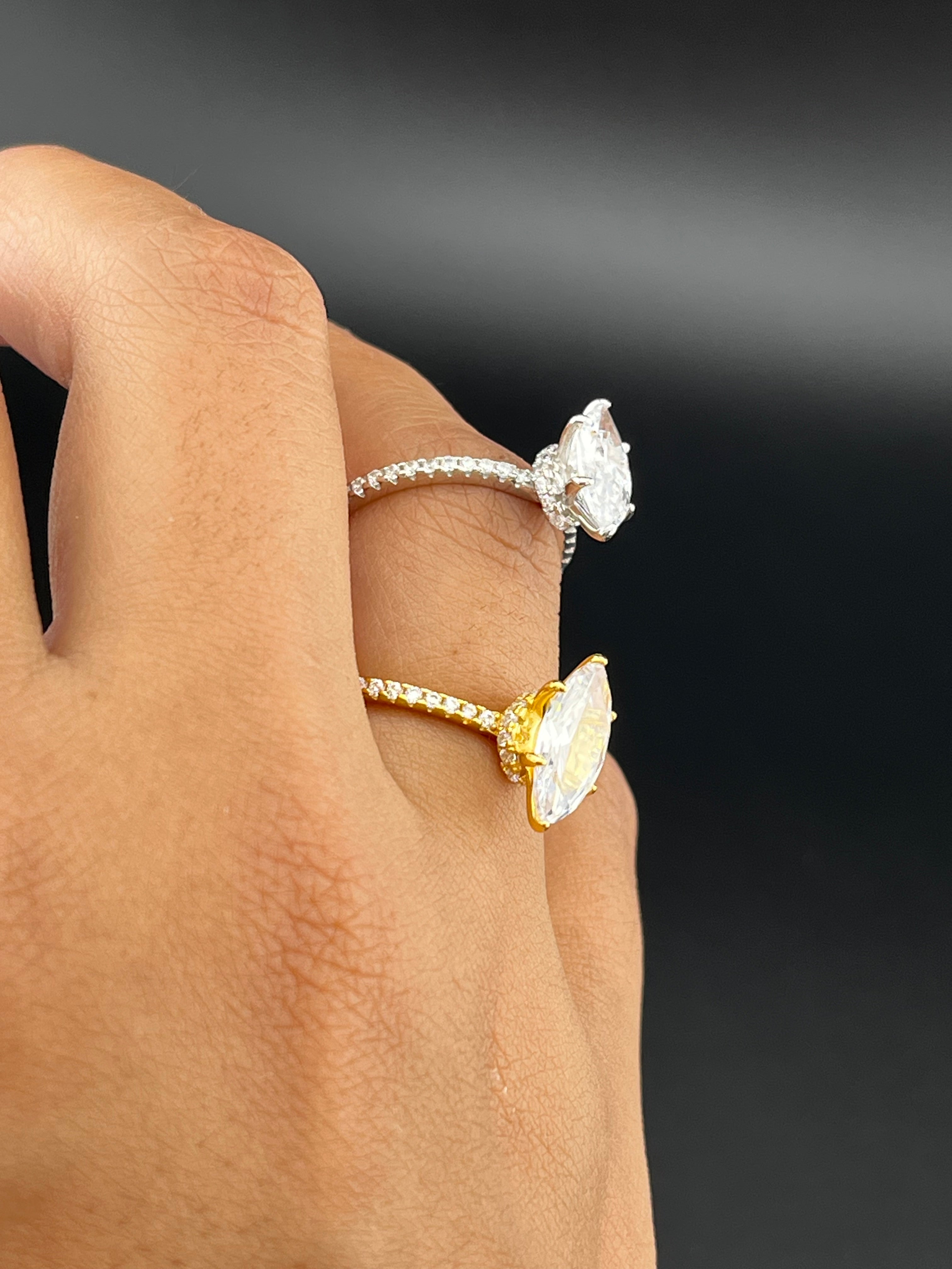 Rings Eternal Marquise- Silver925