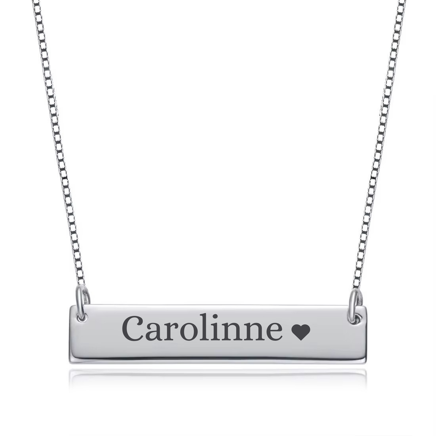 Personalized Silver Name Necklace