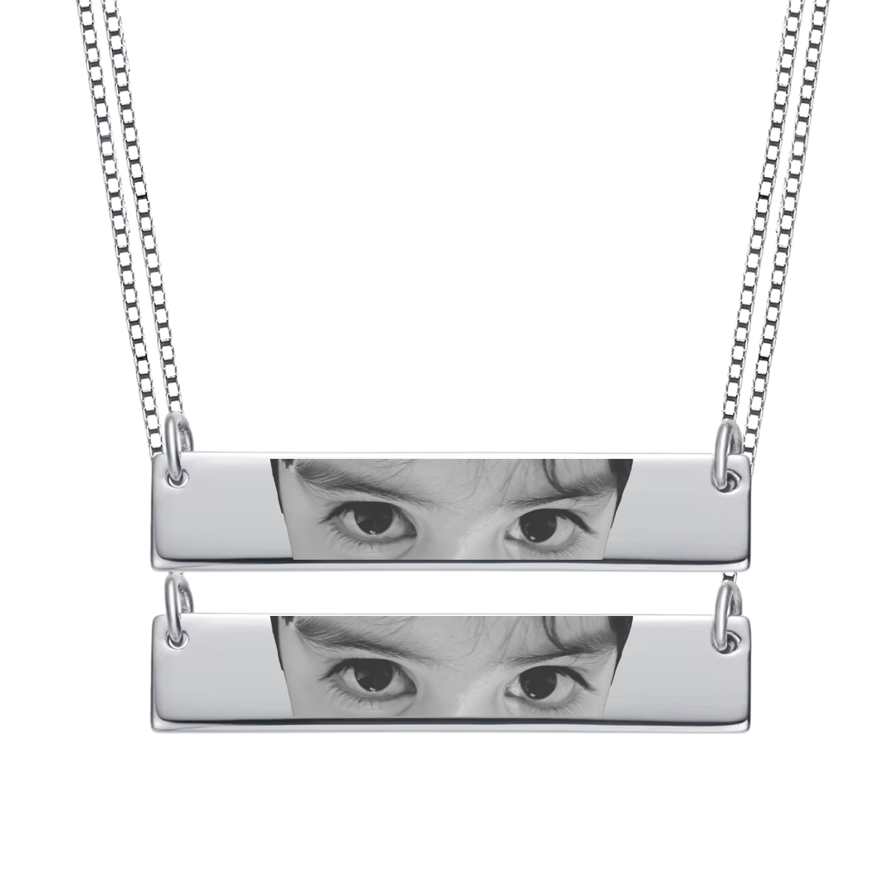 Couple Silver925 Gaze Necklaces