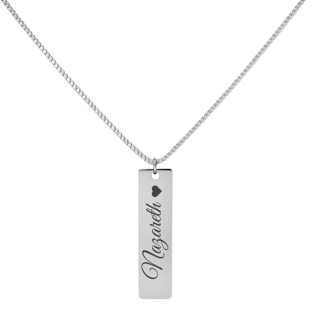 Personalized Vertical Name Necklace