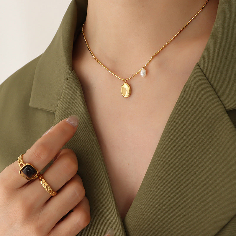 Sacred Charm Necklace in Stainless Steel